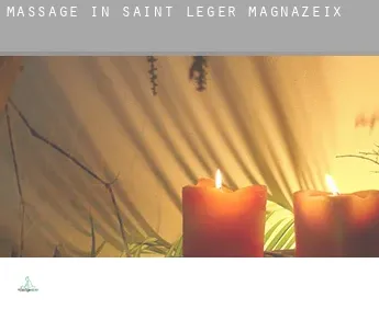Massage in  Saint-Léger-Magnazeix