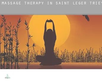 Massage therapy in  Saint-Léger-Triey
