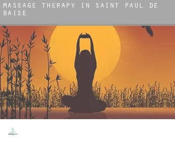 Massage therapy in  Saint-Paul-de-Baïse