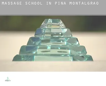 Massage school in  Pina de Montalgrao
