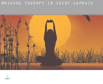 Massage therapy in  Saint-Caprais