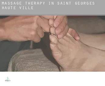 Massage therapy in  Saint-Georges-Haute-Ville